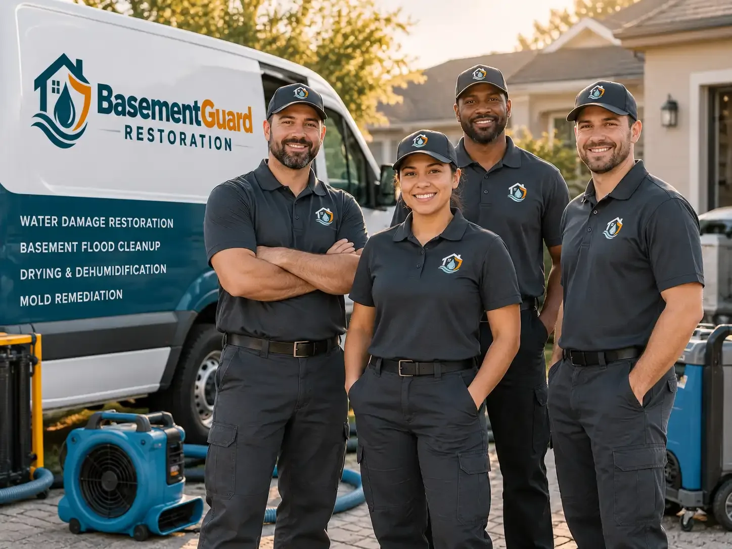 Basement Water Damage Restoration company in Rosewood, OH